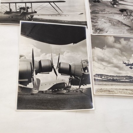 Lotto di 6 foto aerei regia Aviazione anni 30 Caprioni Savoia Marchetti