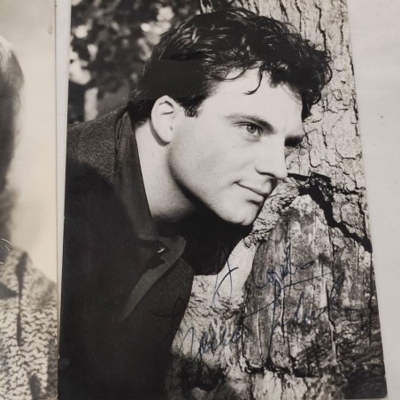 Lotto di 3 foto autografate attori anni 50 Pisano Interlenghi e Casillo