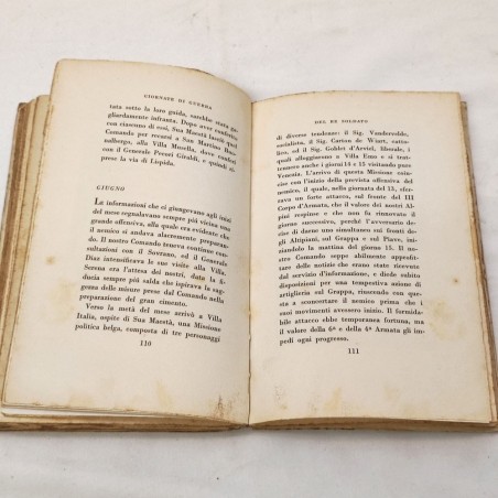 Vittorio Solaro del Borgo libro Giornate di guerra del Re Soldato 1931