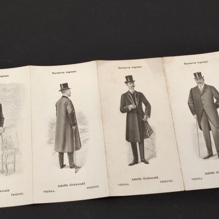 Opuscolo sartoria Adolfo Grundal Vienna - Trieste