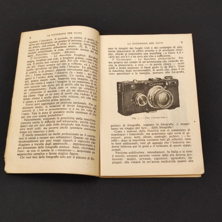Opuscolo La fotografia per tutti 1937 Biblioteca del Popolo Augusto Sacchi