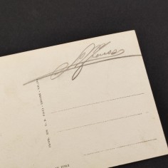 GLORIA SWANSON autografo su cartolina Artisti Associati 2