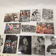 Lotto di 16 tra foto e cartoline ciclisti anni 60/70 e 80 2