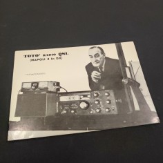 Cartolina radioamatore stazione CB Toto' radio QSL (Napoli 4 in DX) 2