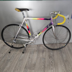 Bici corsa vintage Somec 1989-90 con gruppo e freni Campagnolo