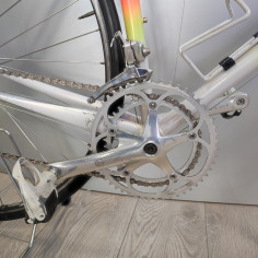 Bici corsa vintage Somec 1989-90 con gruppo e freni Campagnolo 2