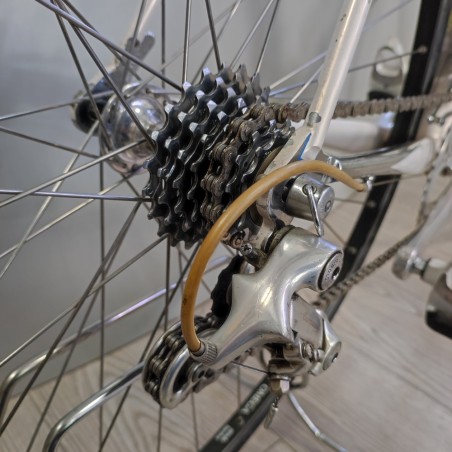 Bici corsa vintage Somec 1989-90 con gruppo e freni Campagnolo