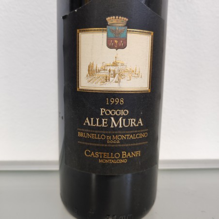 Brunello di Montalcino Poggio alle Mura Castello Banfi 1998 - 75 cl 13%