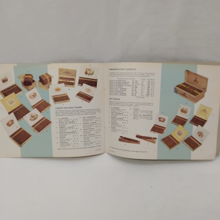 Catalogo Dunhill 1966 e lettera di accompagnamento in inglese Macchie