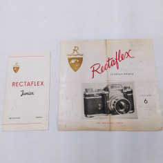 Listino catalogo Rectaflex e brochure Rectaflex Junior - Segnato