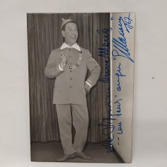 Macario, foto autografata anno 1967 Buona conservazione