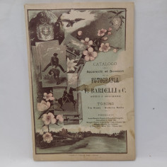 Catalogo Bardelli 1894 con lettera di accompagnamento e 2 cartoline 2