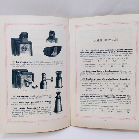 Catalogo Bardelli 1894 con lettera di accompagnamento e 2 cartoline