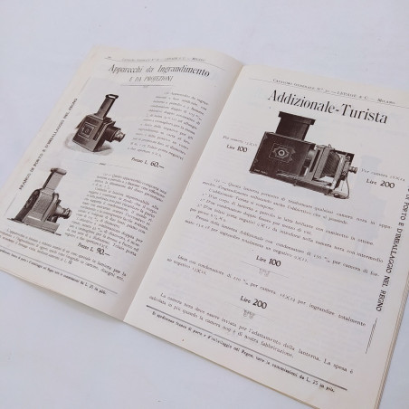 Catalogo Lepage & C. 1903 Apparecchi e Forniture per Fotografia - Macchie
