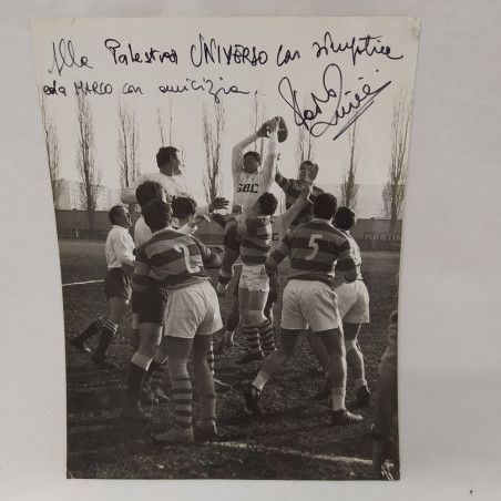 5 foto e cartoline varie, alcune autografate con dedica anni 60/70