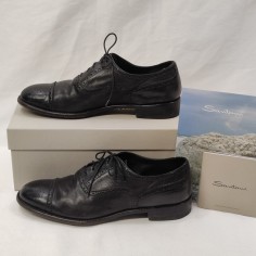 Scarpe uomo Alberto Fasciani nero 42 1/2 Segni di uso