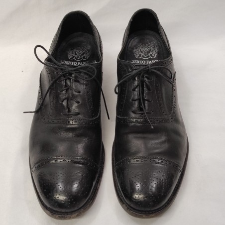 Scarpe uomo Alberto Fasciani nero 42 1/2 Segni di uso