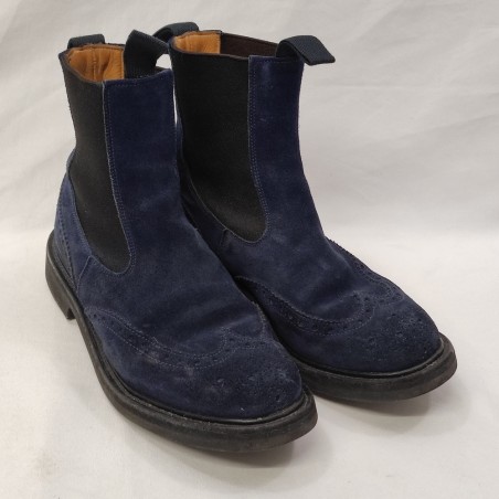 Scarpe stivaletto Tricker's VBS Silvia camoscio blu n° 39 Usate