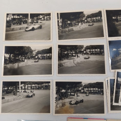 Busta Ferrania con 16 foto auto da corsa e negativi 1961 macchie 2