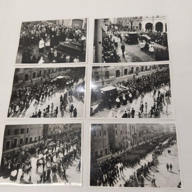 Lotto 6 foto funerali vittime incidence Cabianca circuito Modena 1961