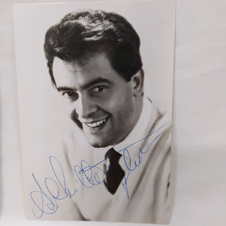 Lotto 12 cartoline autografate cantanti anni 50/70 Buono