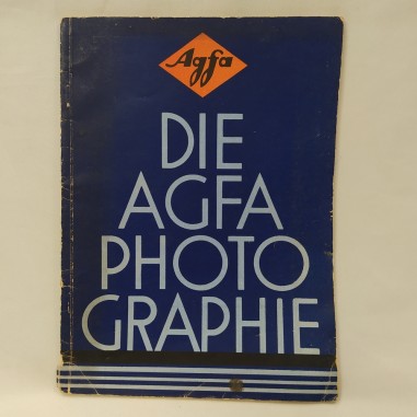 Catalogo prodoti fotografici Agfa in tedesco periodo anni 30