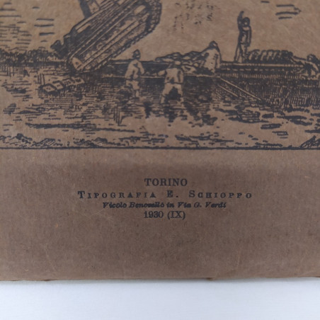 Tavole Principali mezzi tecnici di impiego militare 1930 Macchie Busta logora