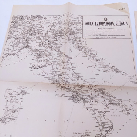 Tavole Principali mezzi tecnici di impiego militare 1930 Macchie Busta logora