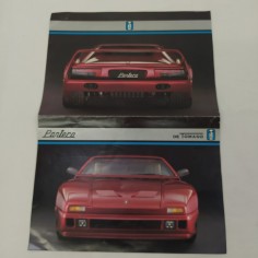 Catalogo De Tomaso Pantera italiano, francese, tedesco, inglese. Buono