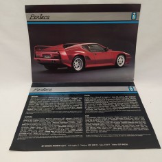 Catalogo De Tomaso Pantera italiano, francese, tedesco, inglese. Buono 2
