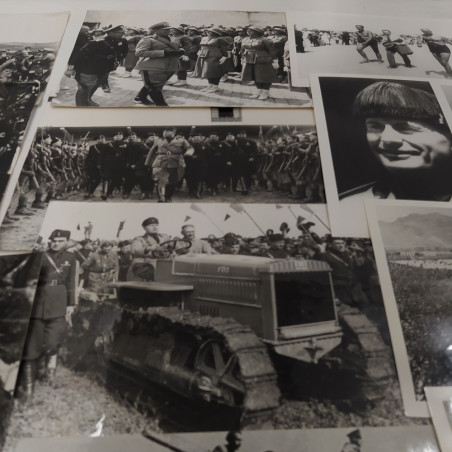 Lotto 52 foto Mussolini Hitler metà anni ‘30 varie occasioni Buono