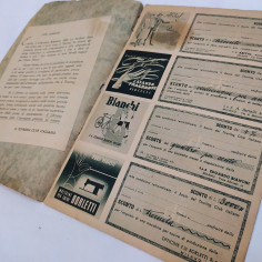 Libretto soci Touring Clun Italiano Ribassi 1949 Logoro Macchie 2