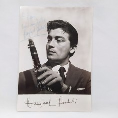 Foto autografa Henghel Gualdi con dedica Buono