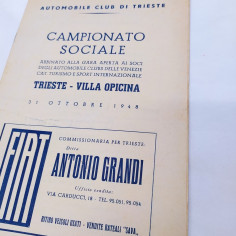 Lotto documenti ACI Trieste 1948 Macchie 2