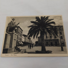 Cartolina illustrata Sassari firmata Margherita Carosio anni 30 Ingiallimento 2