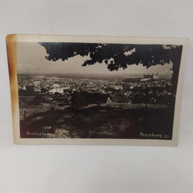Cartolina da Bratislava spedita alla famiglia Farinelli Mascagni 1918