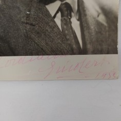 Fotografia con autografo Gino Cervi 1953 Segnata 2