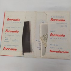 Busta Ferrania annotata con 6 negativi e 9 foto GP di Modena 2/10/1960 Buono 2