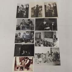 Lotto 10 foto con Giovannino Guareschi e Gino Cervi - Buono
