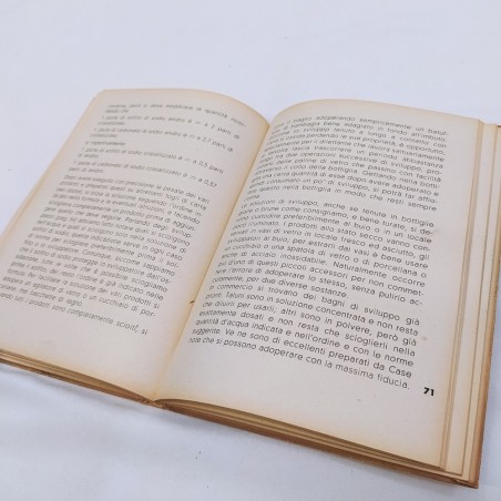 Trattamento del negativo 1946 A. Ornano Annotazioni in copertina Ingiallimenti