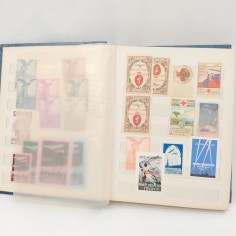 Album filatelico Erinnofili aerei dagli inizi ‘900 circa 250 pezzi 2
