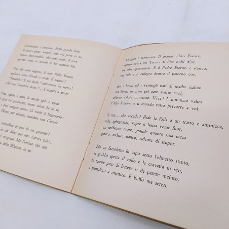 Lotto 2 numeri Il fante 1930 con dedica dell’autore Gilberto Maggini Macchie