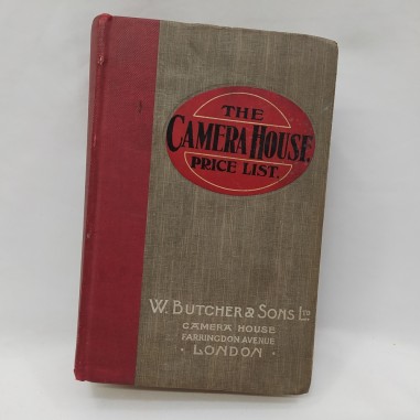 Prezziario The camera house price list 1914 testo in inglese Ingiallimenti