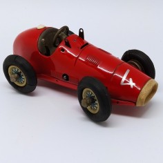 Ferrari F2 Schuco 1070 Grand Prix Racer Crepe copertoni Meccanismi fluidi Buono
