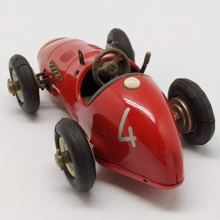 Ferrari F2 Schuco 1070 Grand Prix Racer Crepe copertoni Meccanismi fluidi Buono