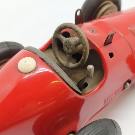 Ferrari F2 Schuco 1070 Grand Prix Racer Crepe copertoni Meccanismi fluidi Buono