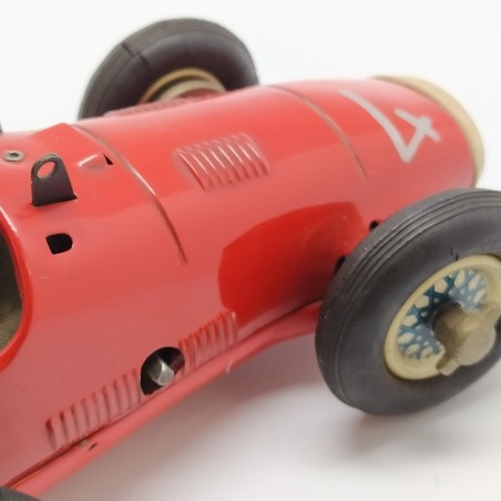 Ferrari F2 Schuco 1070 Grand Prix Racer Crepe copertoni Meccanismi fluidi Buono