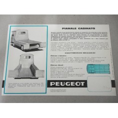 PROSPEKT BROCHURE DEPLIANT PEUGEOT J7 PIANALE CABINATO 2