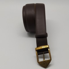 Cintura Lamborghini 40/100 in vera pelle made in Italy con fibbia color ottone 2