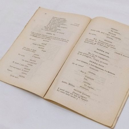 3 libretti d'opera Verdi e Donizzetti ed. 1873, 1932, 1933 Segni del tempo